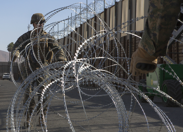 Military photos show troops at work in Otay Mesa