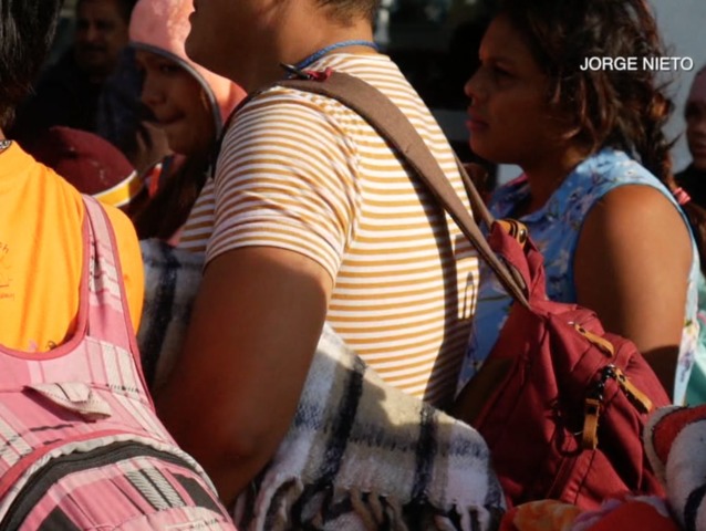 In Mexico caravan, LGBTQ migrants stick together for safety
