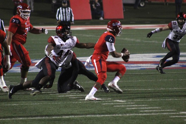 Aztecs' title hopes vanish after 23-14 loss to Fresno State