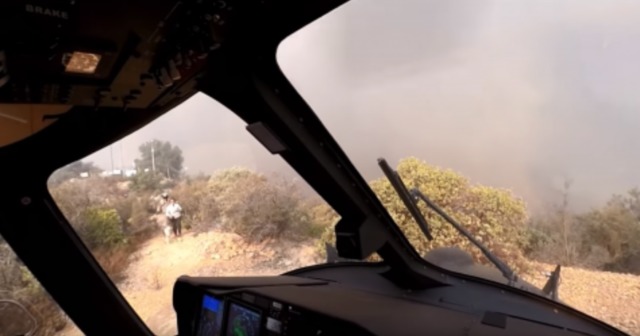 Helicopter crew saves people, pets on peak during Woolsey Fire